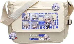 Honkai Star Rail Handbag Sparkle Crossbody Bag Cute Single Shoulder Bag Adult 3D Print Anime Backpack Bag