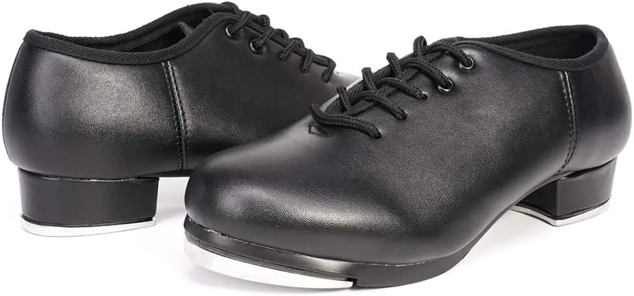 HROYL Women & Men Tap Shoes Unisex Tap Dance Shoes Women Girls Tap Shoes for Jazz Tap Shoes,CLdance5