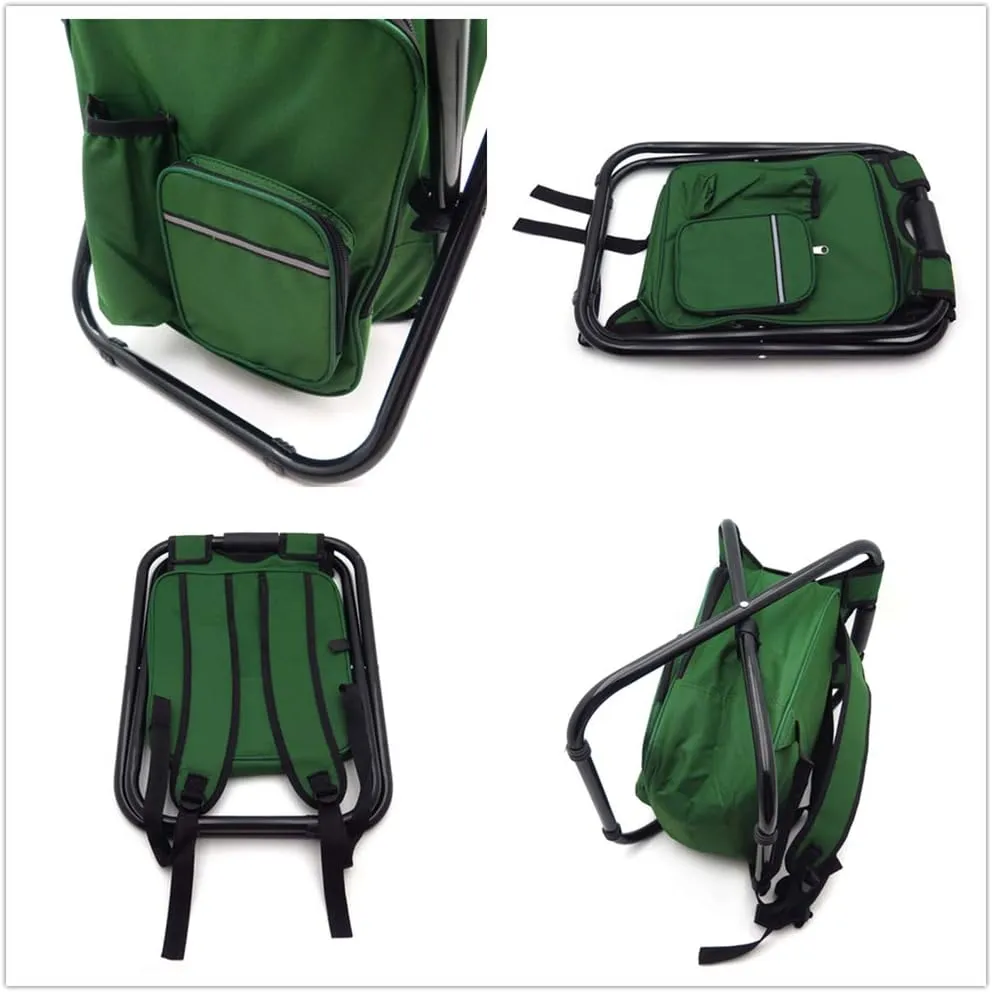 HTTMT - Portable Folding Camping Fishing Chair Stool Travel Backpack Beach Bag Sale [Item Number: ET-Seat001]
