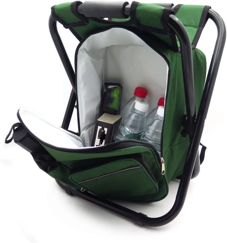 HTTMT - Portable Folding Camping Fishing Chair Stool Travel Backpack Beach Bag Sale [Item Number: ET-Seat001]