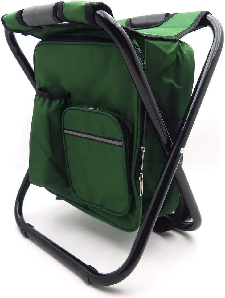 HTTMT - Portable Folding Camping Fishing Chair Stool Travel Backpack Beach Bag Sale [Item Number: ET-Seat001]