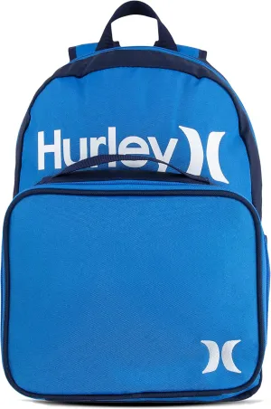 Hurley Men's Backpack and Lunch Set, Neptune Blue, OS