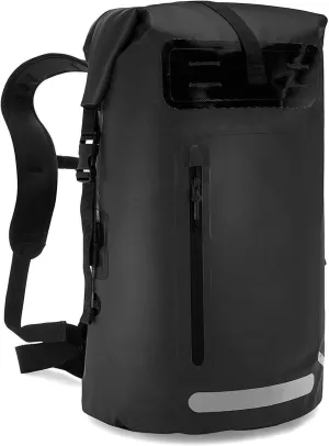 HXBER Waterproof Backpack Heavy Duty Roll-Top Dry Bag for Kayaking Rafting Boating
