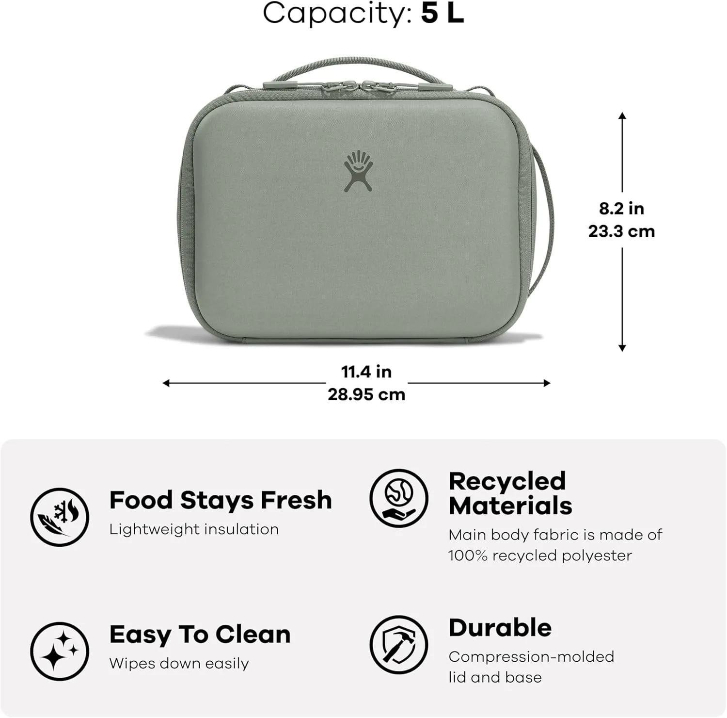 Hydro Flask 5 L Carry Out Lunch Box Surf