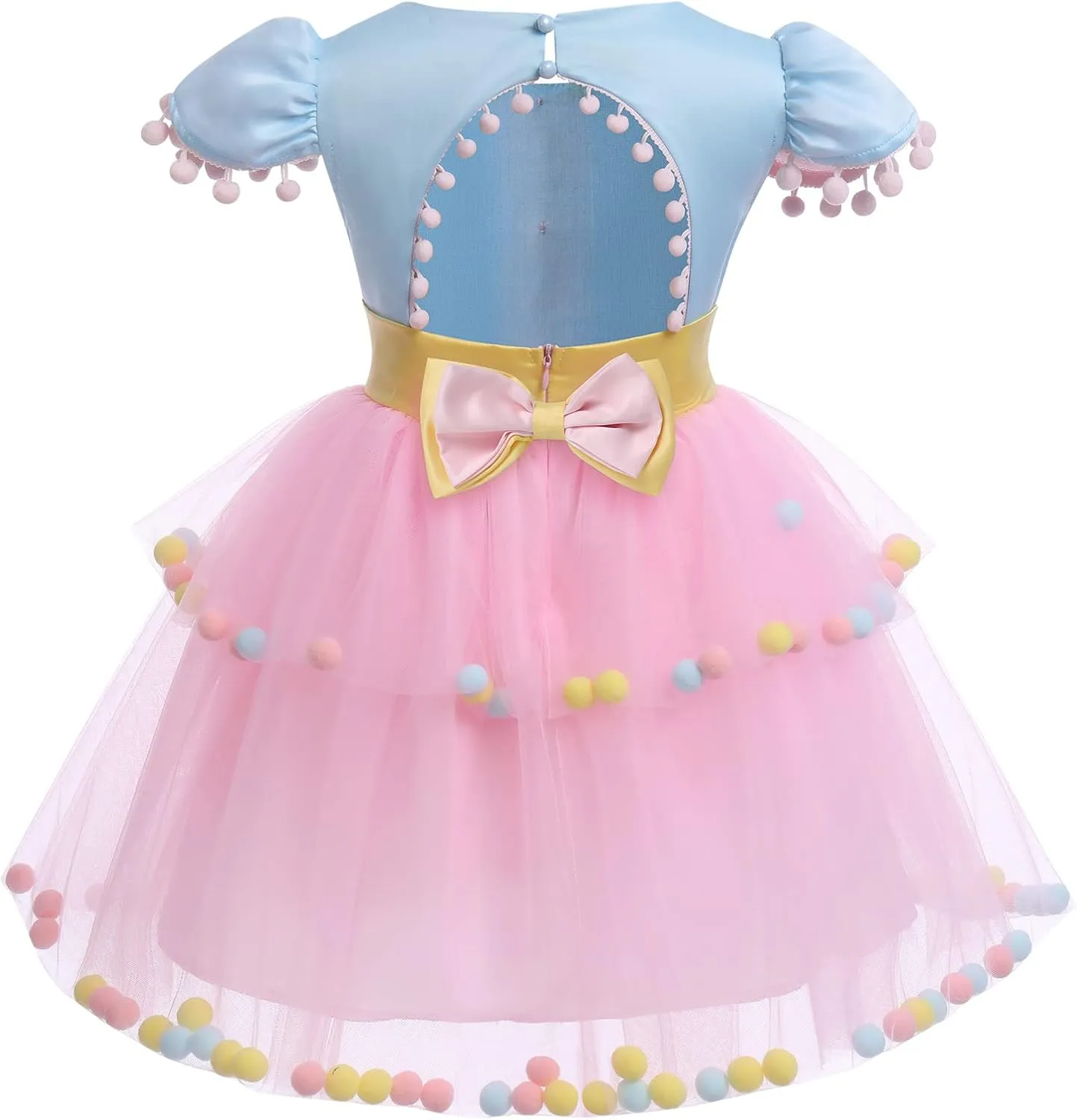 IBTOM CASTLE Toddler Carnival Circus Birthday Cake Smash Party Outfit for Baby Girl Princess Tutu Dress Photo Prop Costume
