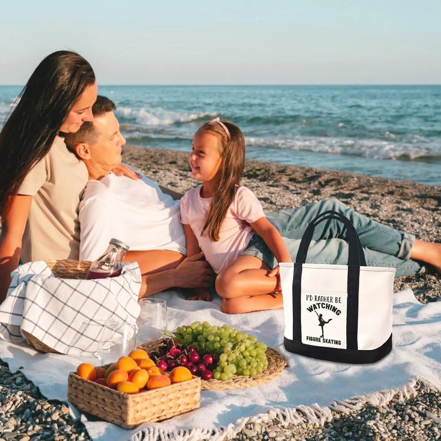 I'd Rather Be Canvas Tote Bag Canvas Bag Suitable For Advertising,Promotion, Gift, Activity