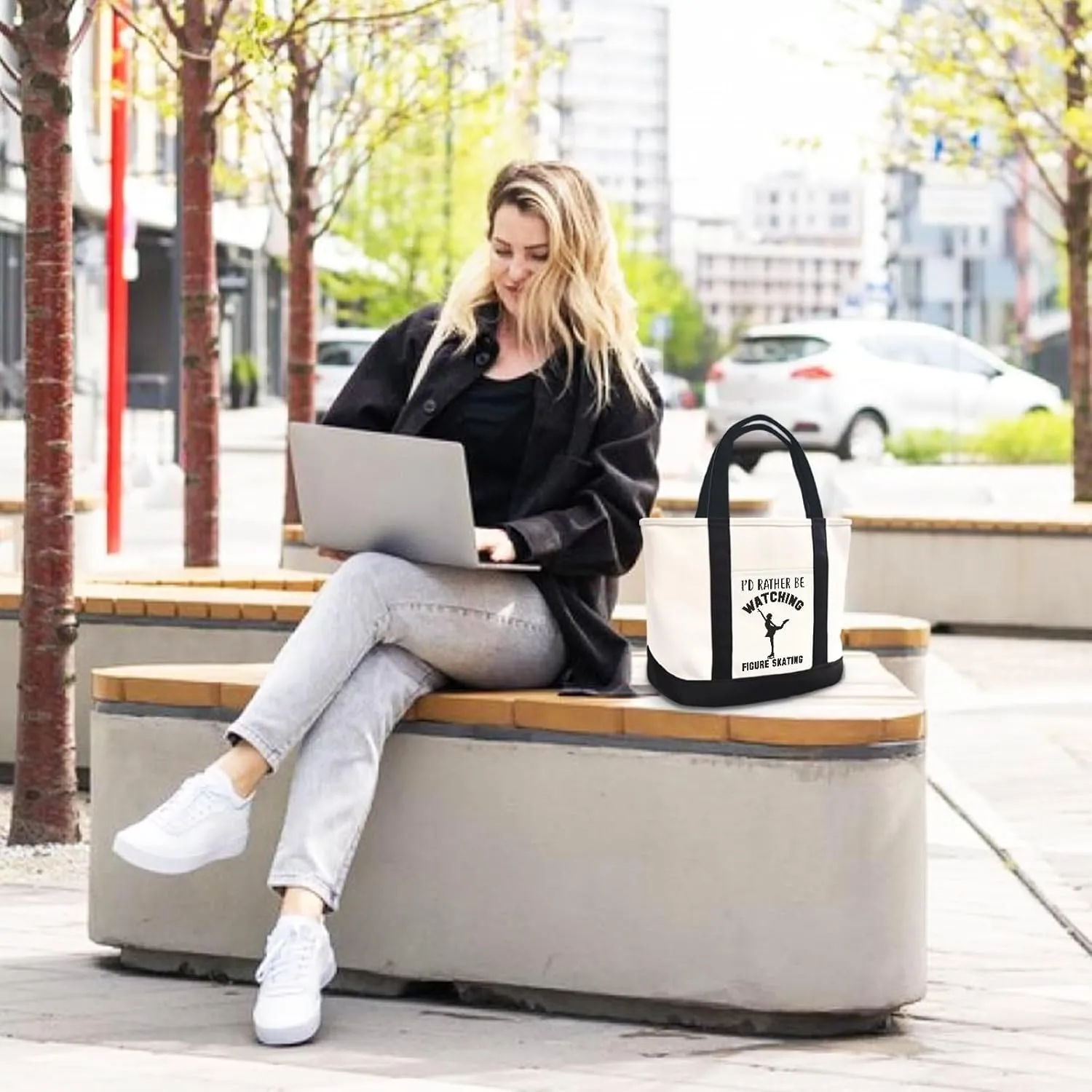 I'd Rather Be Canvas Tote Bag Canvas Bag Suitable For Advertising,Promotion, Gift, Activity