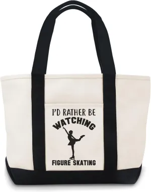 I'd Rather Be Canvas Tote Bag Canvas Bag Suitable For Advertising,Promotion, Gift, Activity