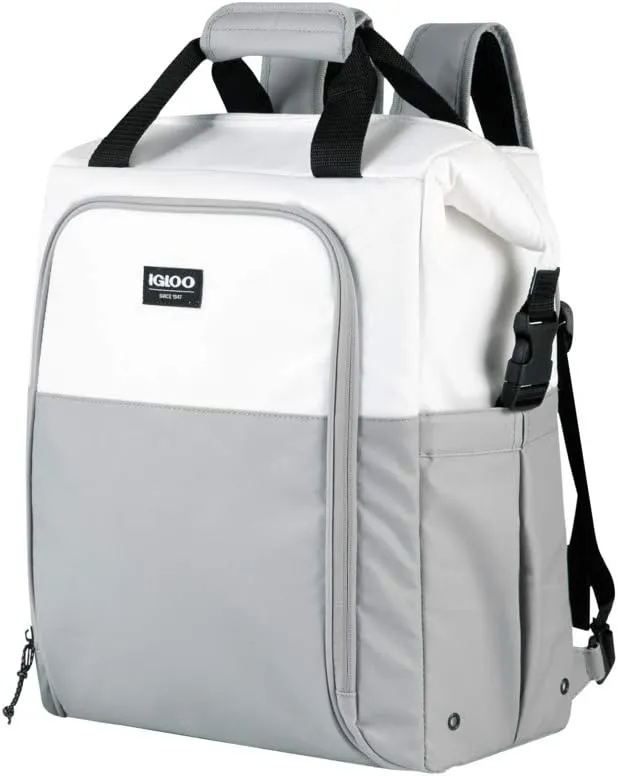 Igloo 30-Can Switch Backpack Seadrift White/Gray