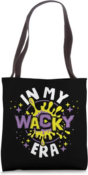 In My Wacky Era Funny Mismatch Day Costume Aesthetic Tote Bag