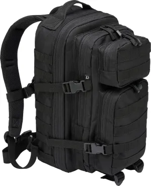 Individual Wear Unisex Assault Backpack, Black - Medium