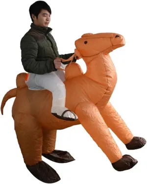 Inflatable Costume for Adult Halloween Inflatable Costume Xmas Christmas Blow Up Suit Halloween Costume