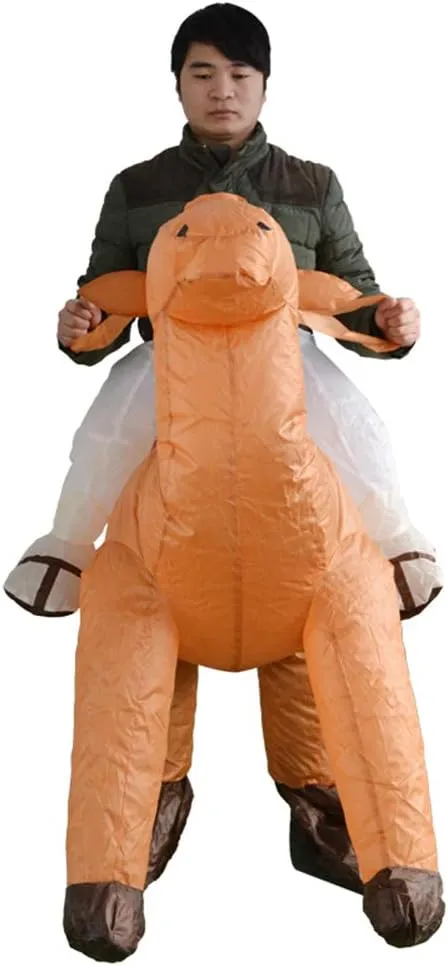 Inflatable Costume for Adult Halloween Inflatable Costume Xmas Christmas Blow Up Suit Halloween Costume