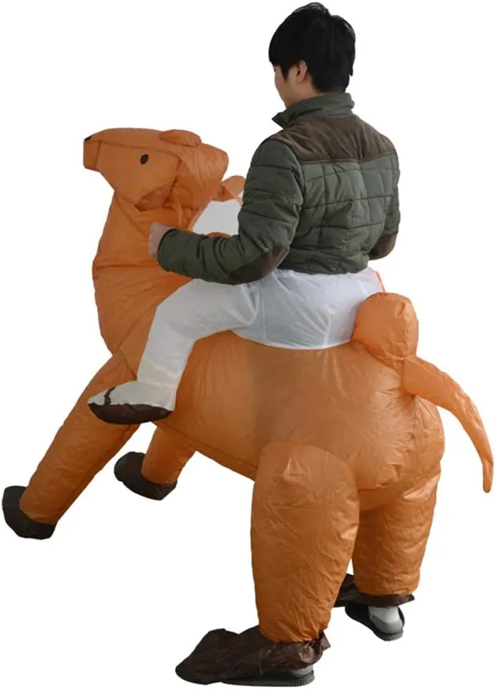 Inflatable Costume for Adult Halloween Inflatable Costume Xmas Christmas Blow Up Suit Halloween Costume