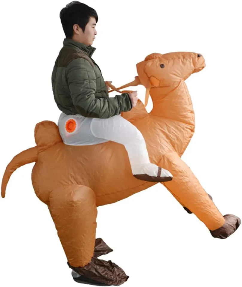Inflatable Costume for Adult Halloween Inflatable Costume Xmas Christmas Blow Up Suit Halloween Costume