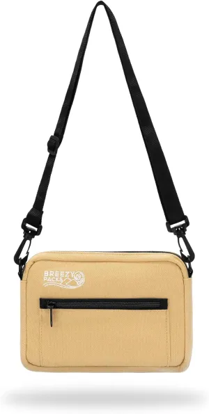 Insulin Cooler Travel Case | EpiPen Carry case | Insulin Travel Case TSA-Approved | Self-Recharge, No Electricity or Refrigeration Keep medicine at room temp. | Breezy Mega (Beige)