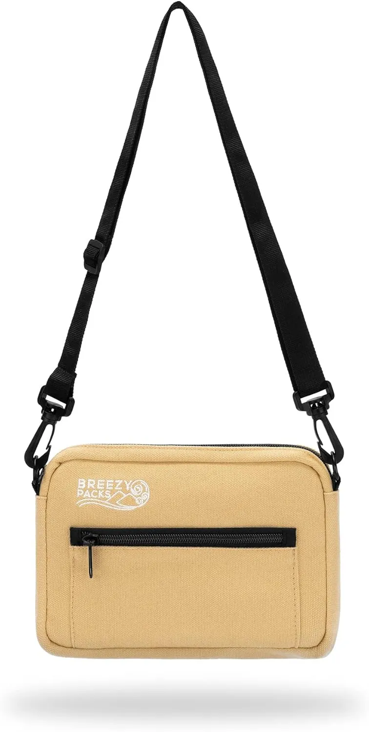 Insulin Cooler Travel Case | EpiPen Carry case | Insulin Travel Case TSA-Approved | Self-Recharge, No Electricity or Refrigeration Keep medicine at room temp. | Breezy Mega (Beige)