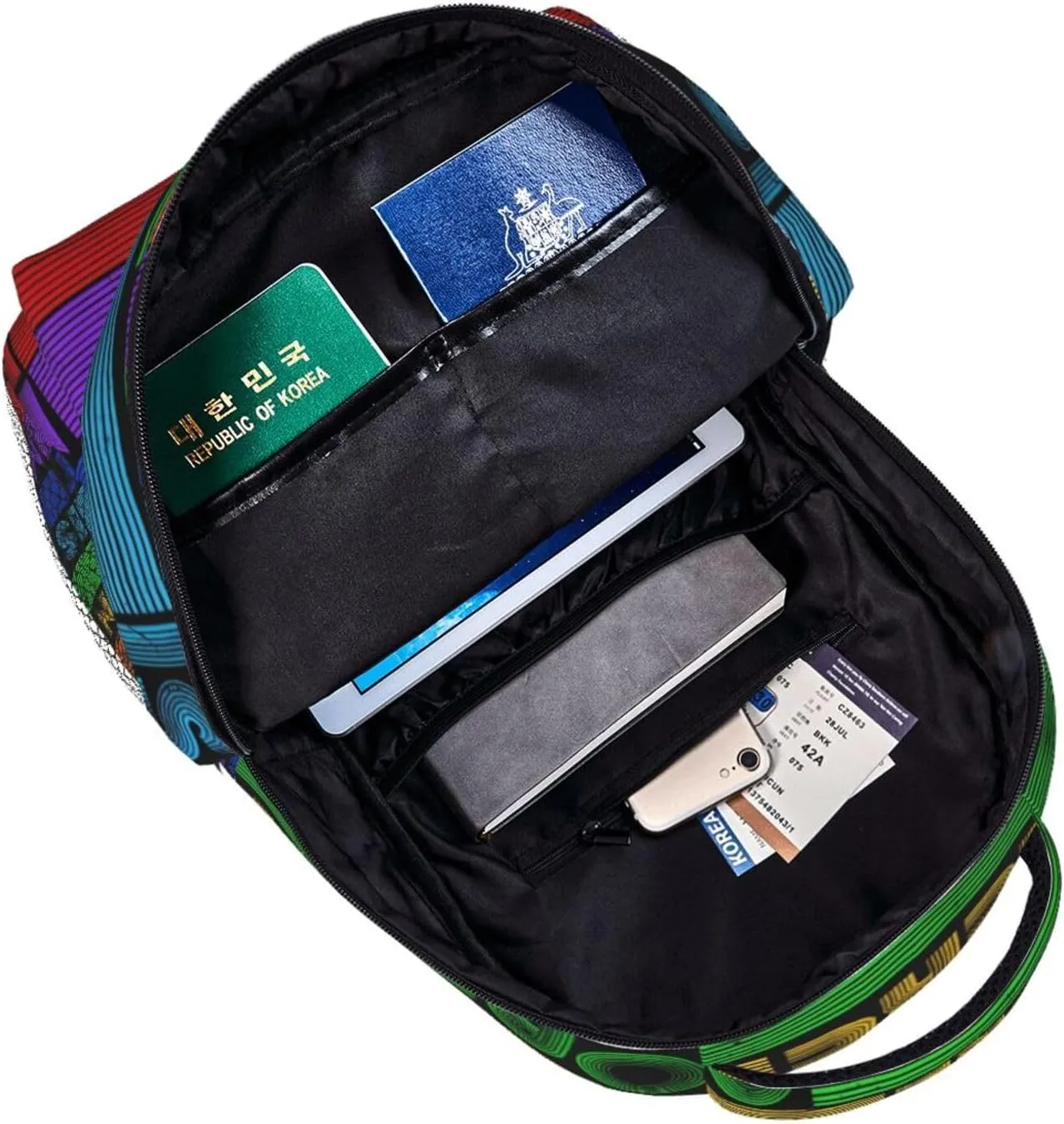 Is It Gay In Here LGBT Flag Gay Pride Rainbow Backpack Lightweight Laptop Backpack Casual Daypack Travel Double Shoulder Bag For Women Men
