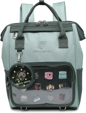 Ita Bag Pin Kawaii Cute Display Mommy Backpack for School Anime Cosplay with Insert
