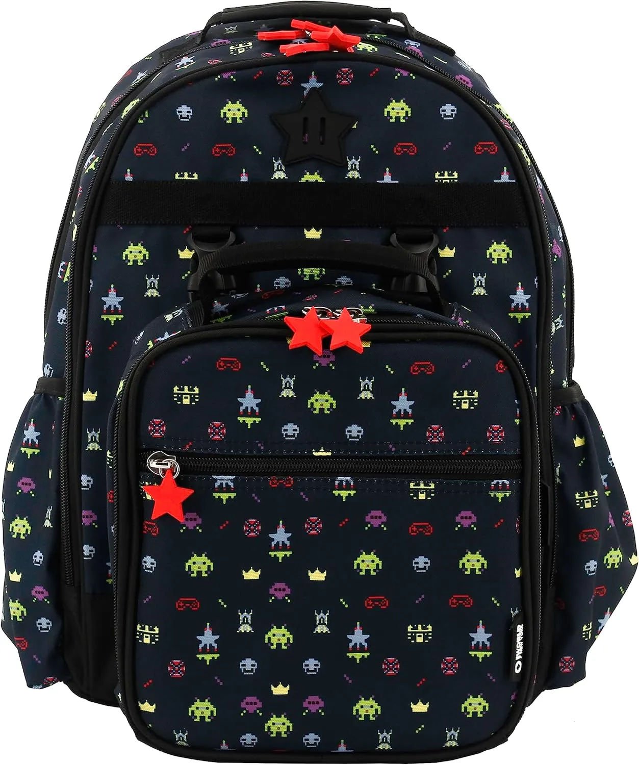 J World New York Unisex Kid's Backpack with Lunch Bag Set, Game, One Size