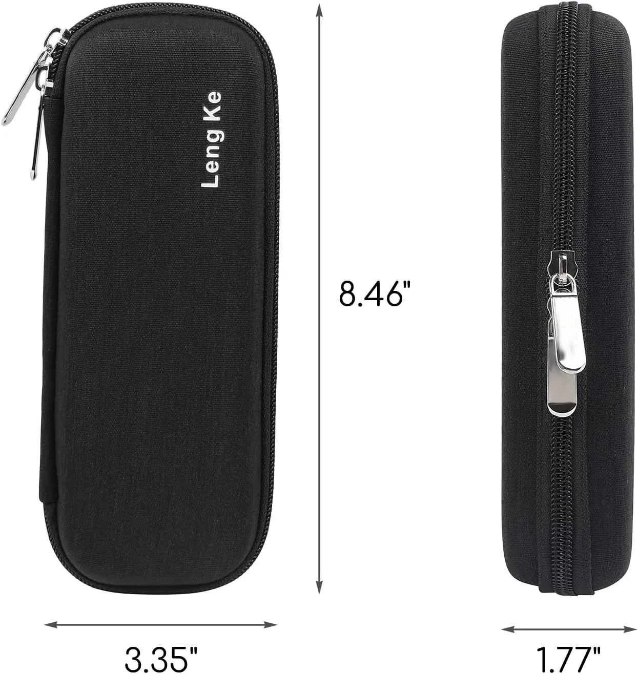 JAKAGO Insulin Cooler Travel Case With 2 Gel Ice Pack TSA Approved Diabetic Medication Cooler Bag With Thermal Insulation Mini Medical Cooling Pouch For Traveling (Black)