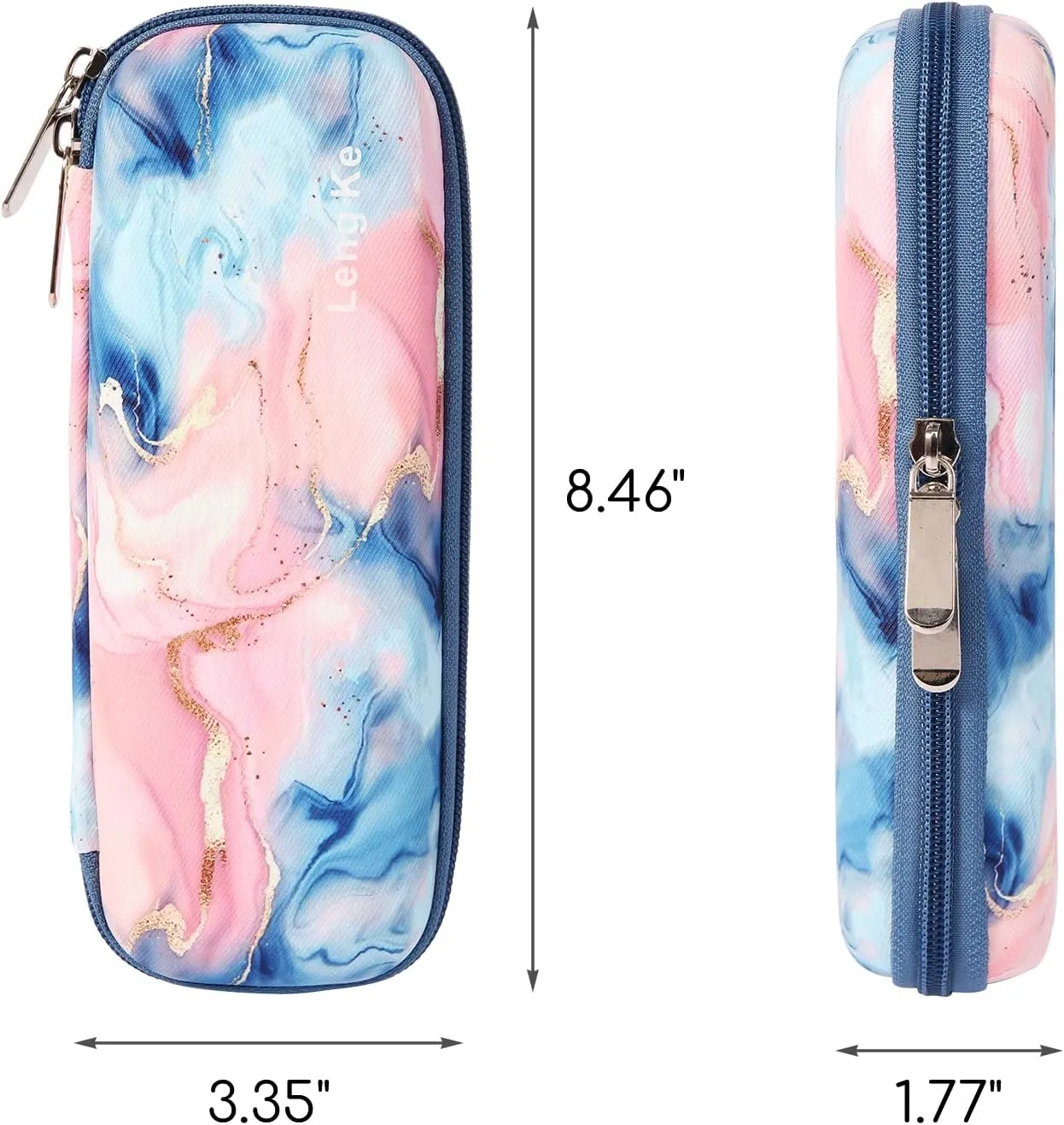JAKAGO Insulin Cooler Travel Case with 2 Gel Ice Pack TSA Approved Diabetic Medication Cooler Bag with Thermal Insulation Mini Medical Cooling Pouch for Traveling (Quicksand Pink)