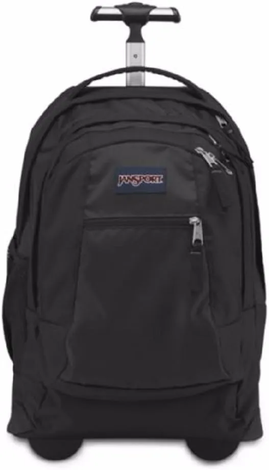 JanSport Driver 8 Core Series Wheeled Backpack (Black/Black)