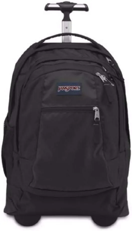 JanSport, Driver 8 - Wheeled Backpack, (BLK) Black, One Size