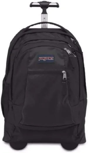 JanSport, Driver 8 - Wheeled Backpack, (BLK) Black, One Size