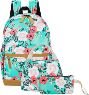 JIANYA School Backpack for Teen Girls Lightweight Kids Girls School Book Bags