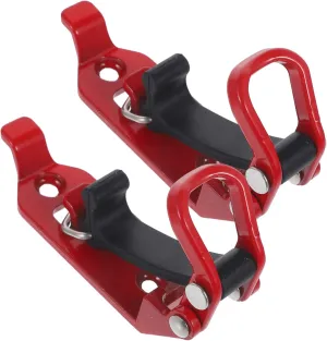jojofuny 2pcs Car Shovel Holder Metal Clamp Rack for Roof Rack Mounting Tool Fixation Multi-Functional Design for Walls and Ladders Convenient Installation Finish