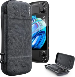 JSAUX Ultra Slim Carrying Case Compatible with Steam Deck (OLED), Steam Deck Case Protective Hard Shell Portable Travel Bag - BG0112