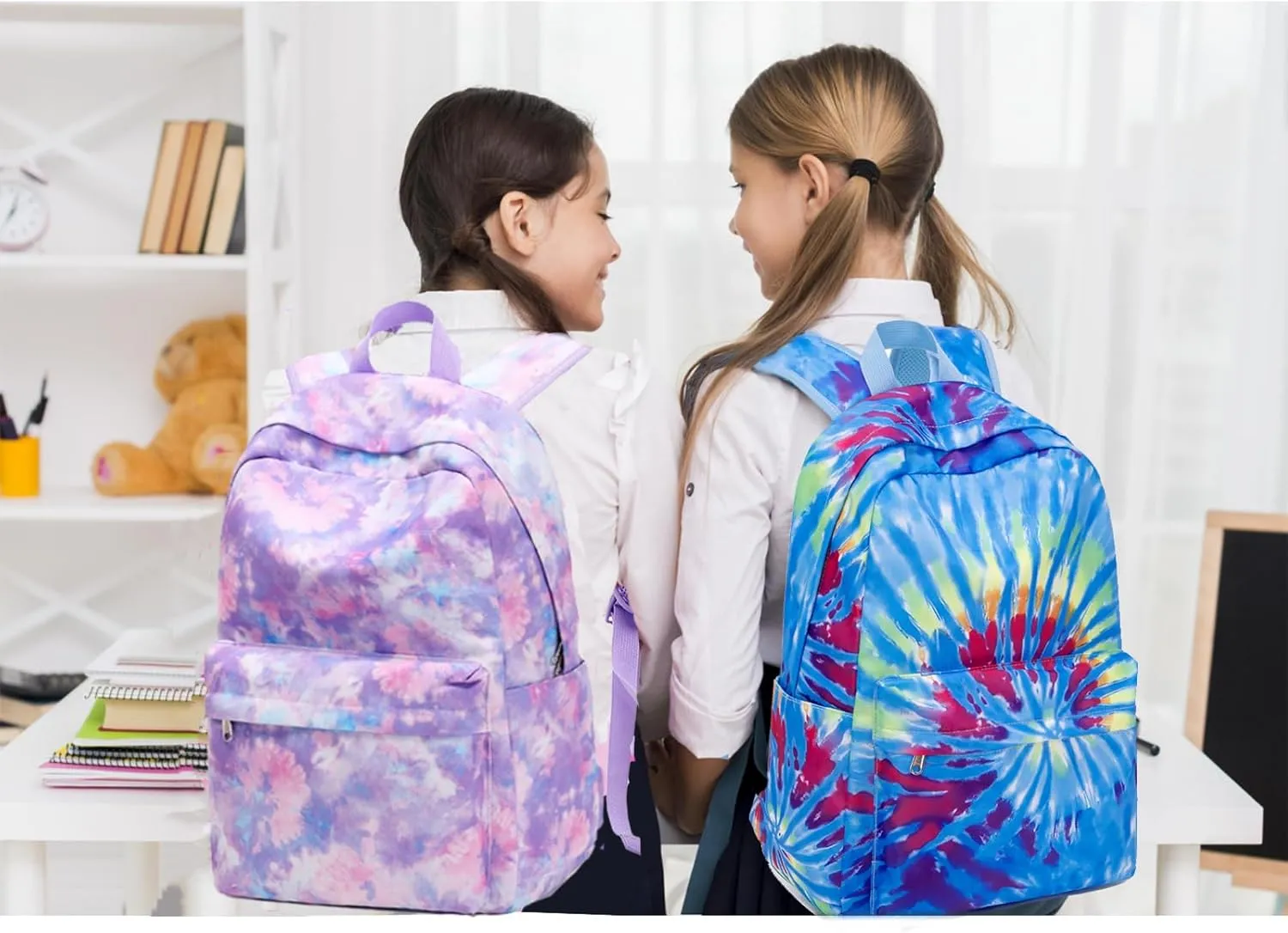 Jumpopack Backpack for Girls School Bag With Lunch Box - Kids Bookbag for Teen Girls