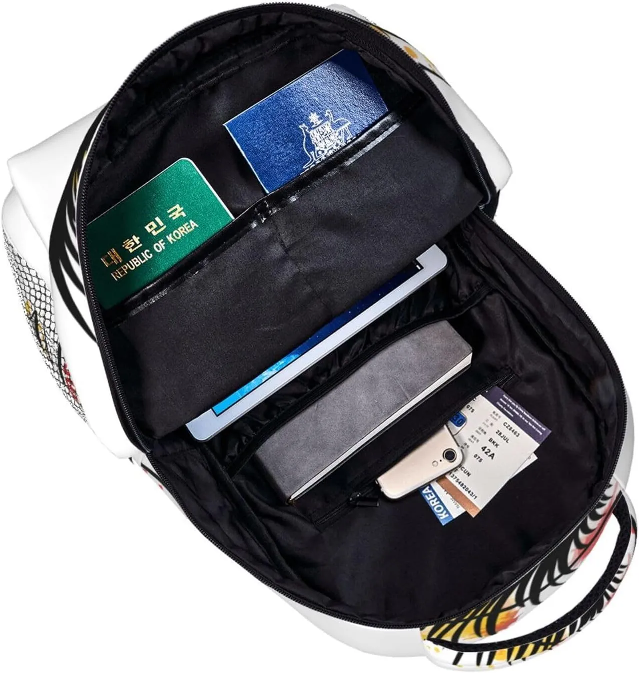Juneteenth Black History Month Women Eys Backpack Lightweight Laptop Backpack Casual Daypack Travel Double Shoulder Bag For Women Men