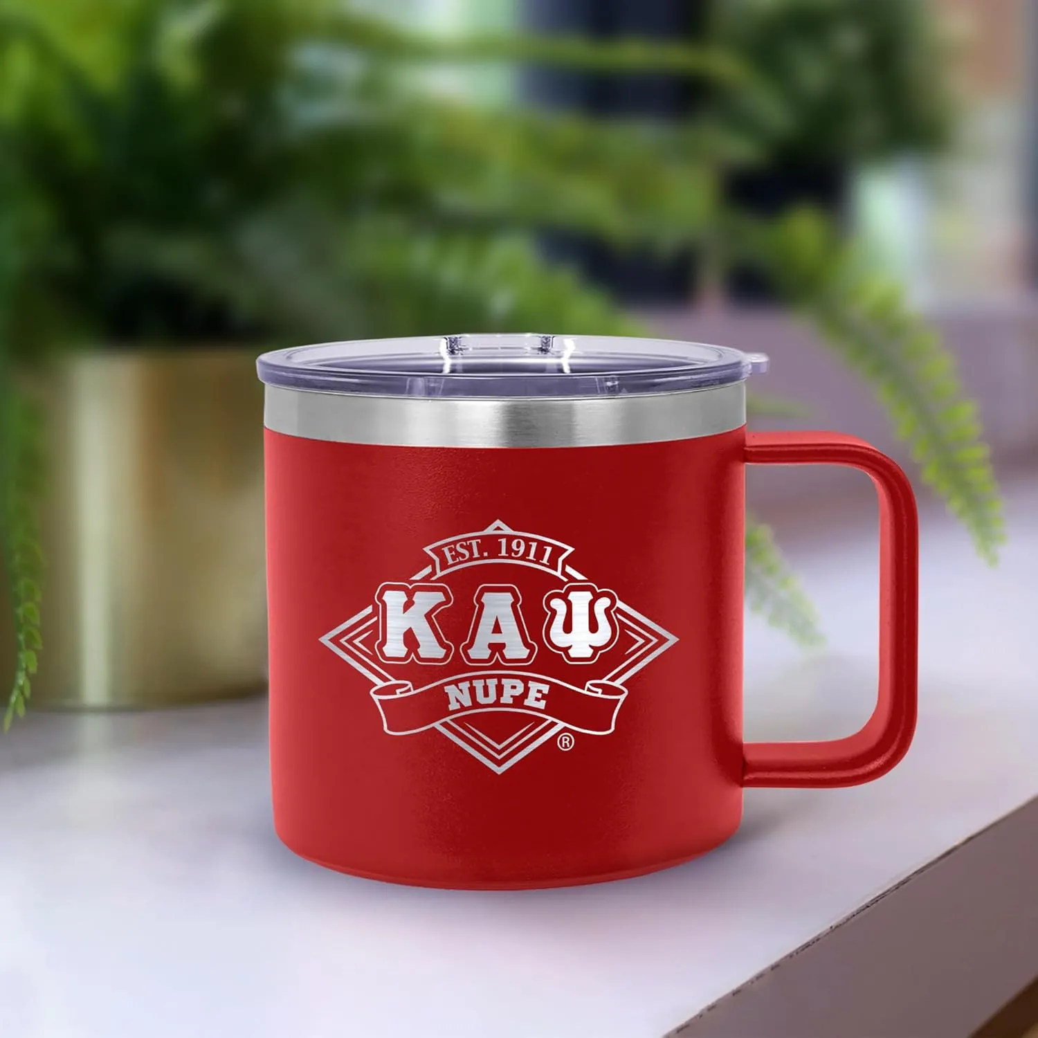 Kappa Alpha Psi Fraternity Paraphernalia - Official Vendor -14 oz Insulated Mug - NUPE