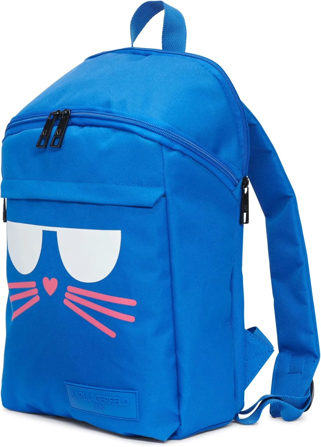 Karl Lagerfeld Paris Women's Lightweight Cat Backpack, Blue, One Size