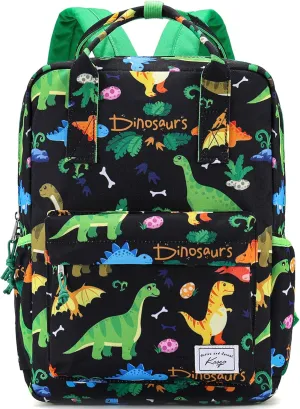 Kasqo Kids Backpack, Lightweight Toddler Backpack Children Bookbag for Preschool Kindergarten with Chest Strap