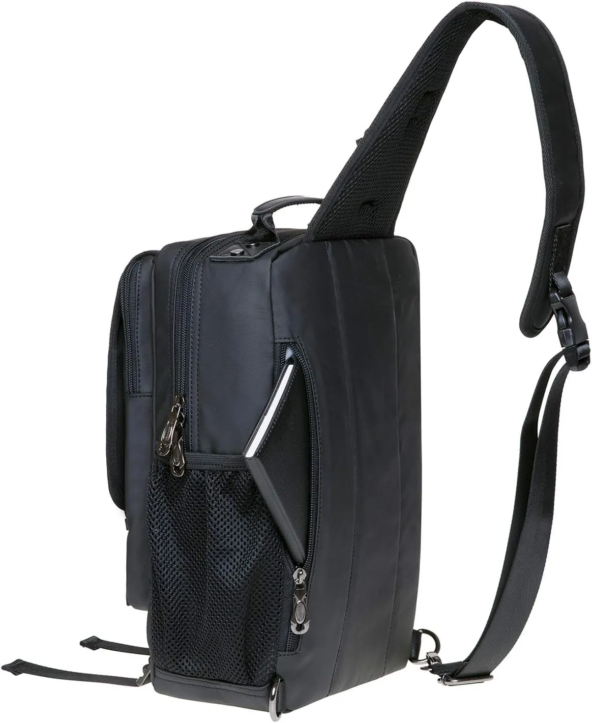KAUKKO Canvas Messenger Bag Cross Body Shoulder Sling Backpack Travel Hiking Chest Bag