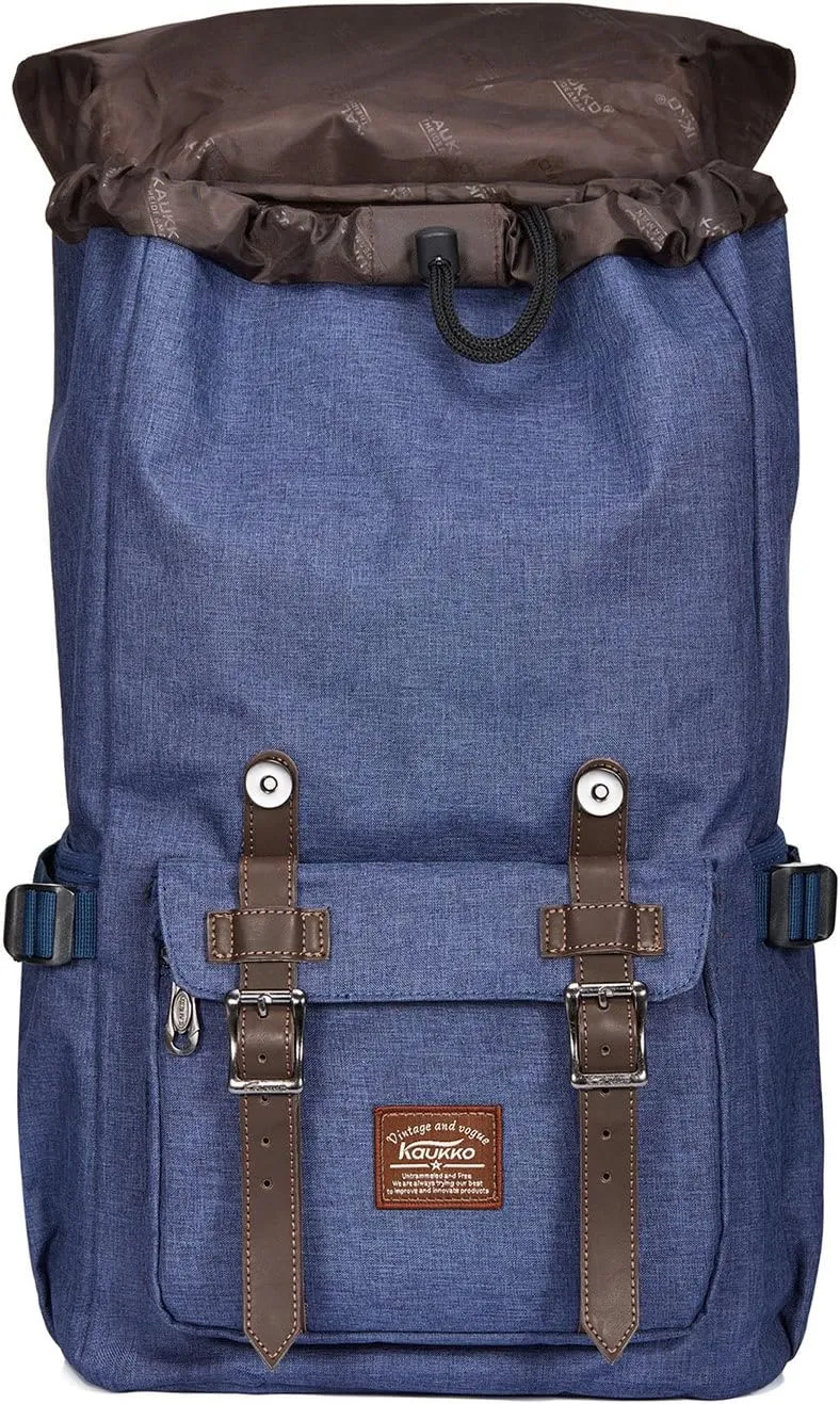 KAUKKO Travel Laptop Backpack Outdoor Rucksack Causal backpack Fits 15.6"(Oxford Blue)