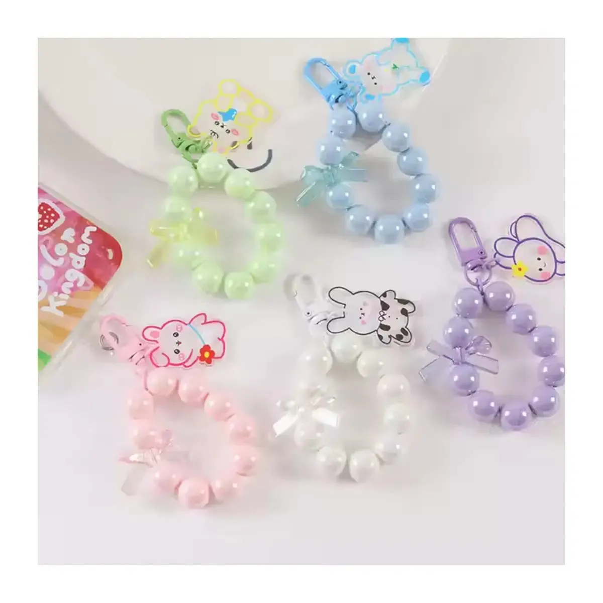 Keychain-Bubblegum Blue Multifunctional