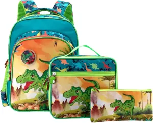 Kids Backpack, Picture Changing Lenticular School Backpack with Lunch Box