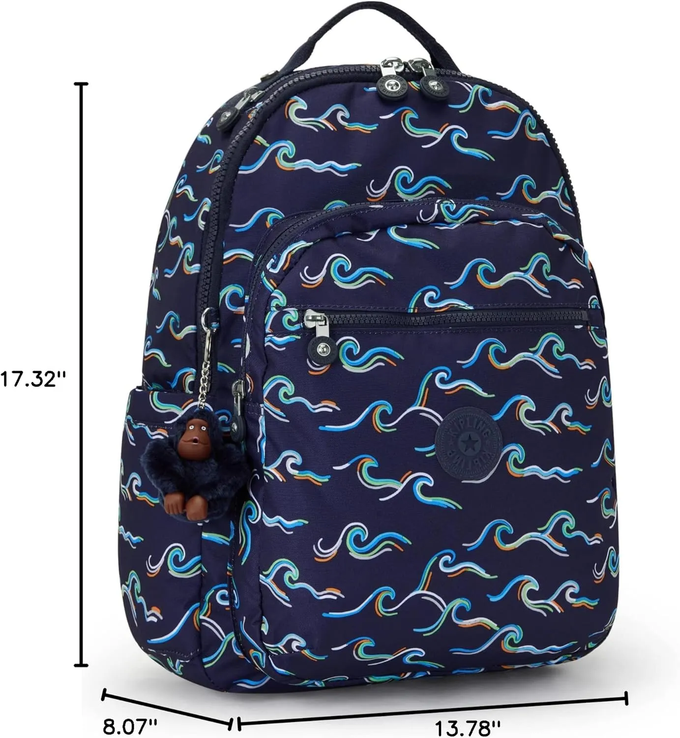 Kipling Seoul, Fun Ocean PRT, One Size