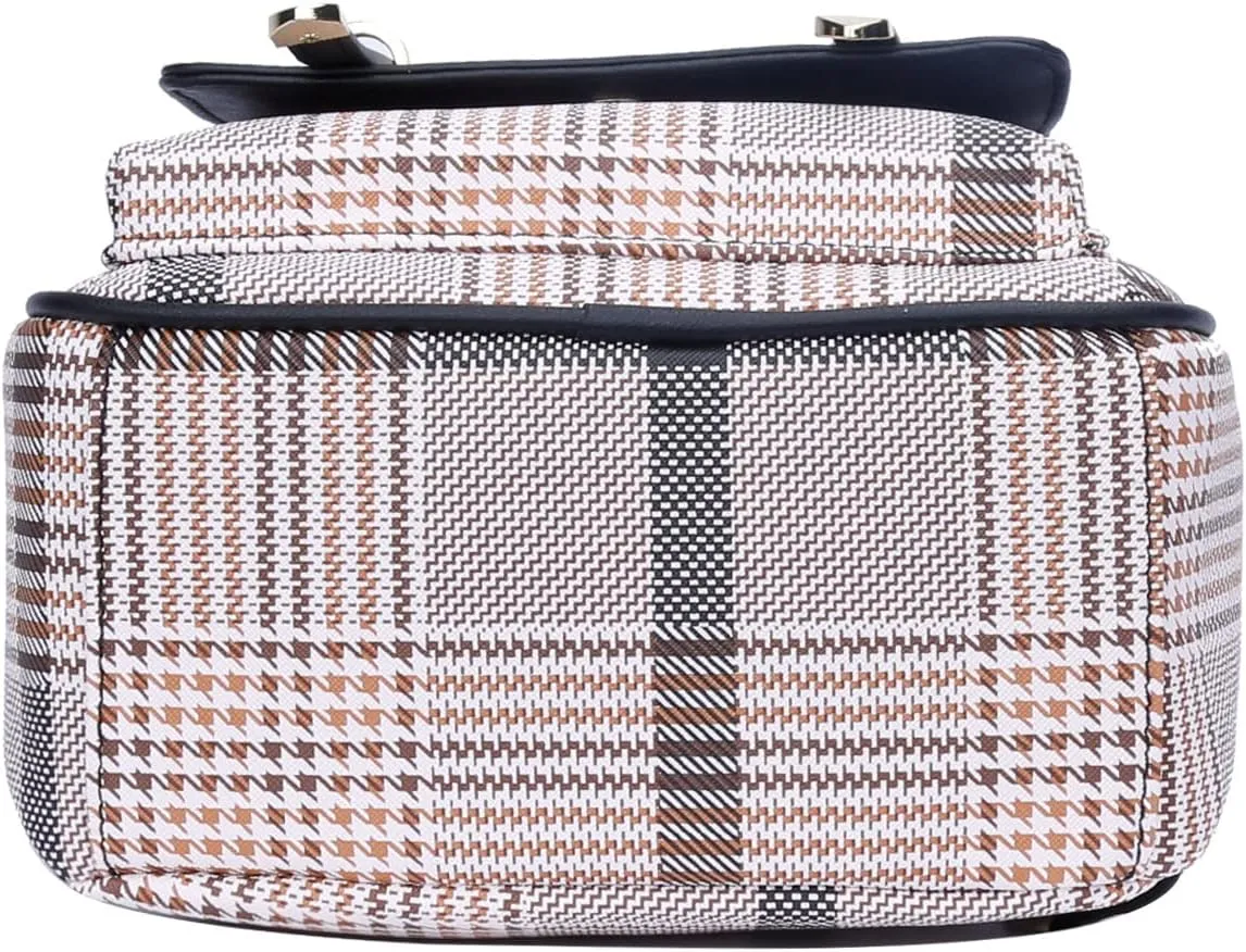 KKXIU Girls Small Backpack Purse Vegan Leather Mini Bookbag for Women Cute Teen Pompom Daypack