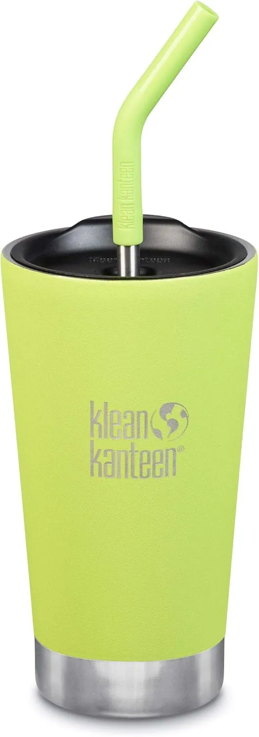 Klean Kanteen Insulated Tumbler 16oz with Straw Lid