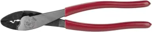 Klein Tools 1005 Cutting / Crimping Tool for 10-22 AWG Terminals and Connectors, Made in USA, Terminal Crimper for Insulated and Non-Insulated Terminals
