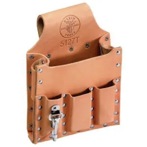 Klein Tools Tool Pouches, Belt Connection:Tunnel