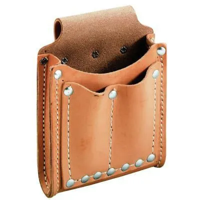Klein Tools Tool Pouches, Belt Connection:Tunnel