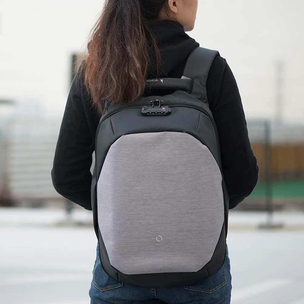KORIN ClickPack - Anti Theft Travel Backpack Laptop Backpack 15.6 inch with USB Charging Port Large Capacity Waterproof TSA Business Travel Backpack Bag