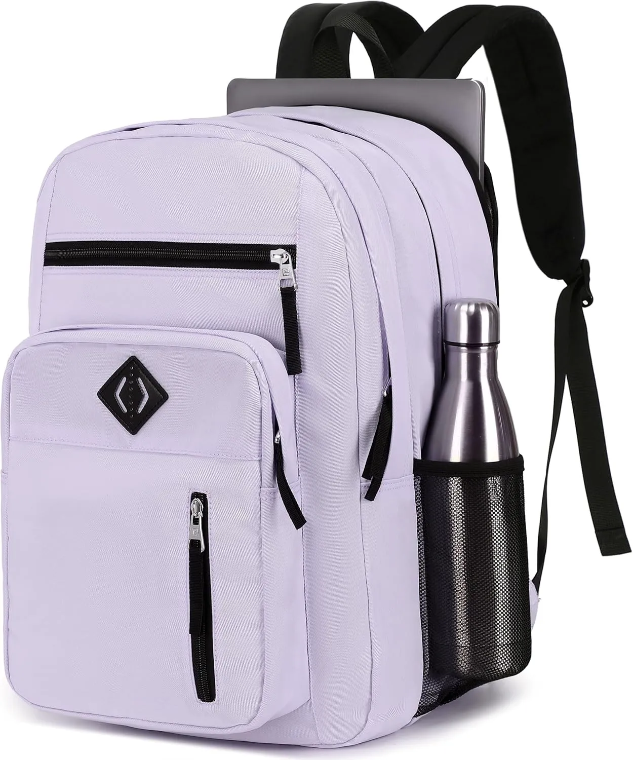 Laptop Backpack 17 inch for Women Men Large College Bookbags Waterpoof Work Business Travel Backpacks Kids School Bag for Girls Boys Students Teens Elementary Schoolbag Casual Daypack Sport-Purple