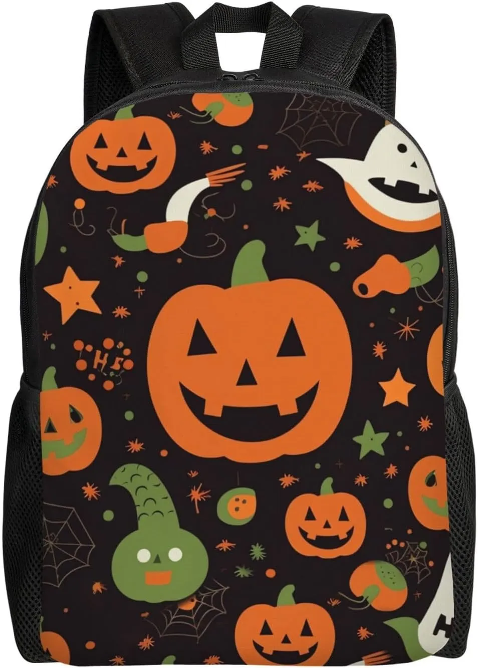 Laptop Backpack for Men Women Carry On Backpack Happy Halloween Backpack Lightweight Travel Bag Casual Daypack